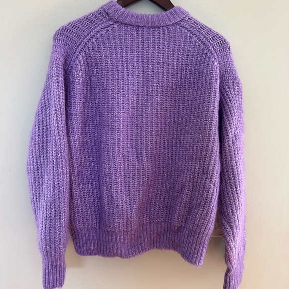 NWOT Zara Purple Sweater - Picture 4 of 4